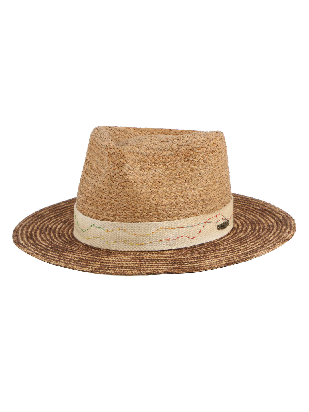 Cana Raffia Fedora Hat - Unisex, Handwoven | Mossant Paris