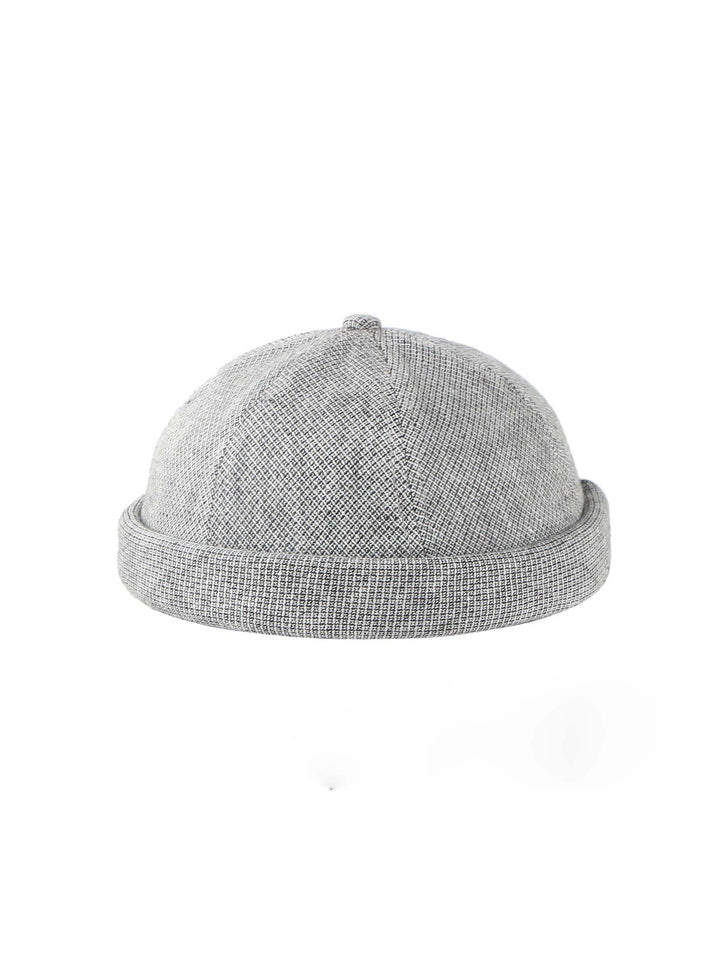 Aren Roll Cap – 100% Linen Fisherman Beanie | Mossant Paris