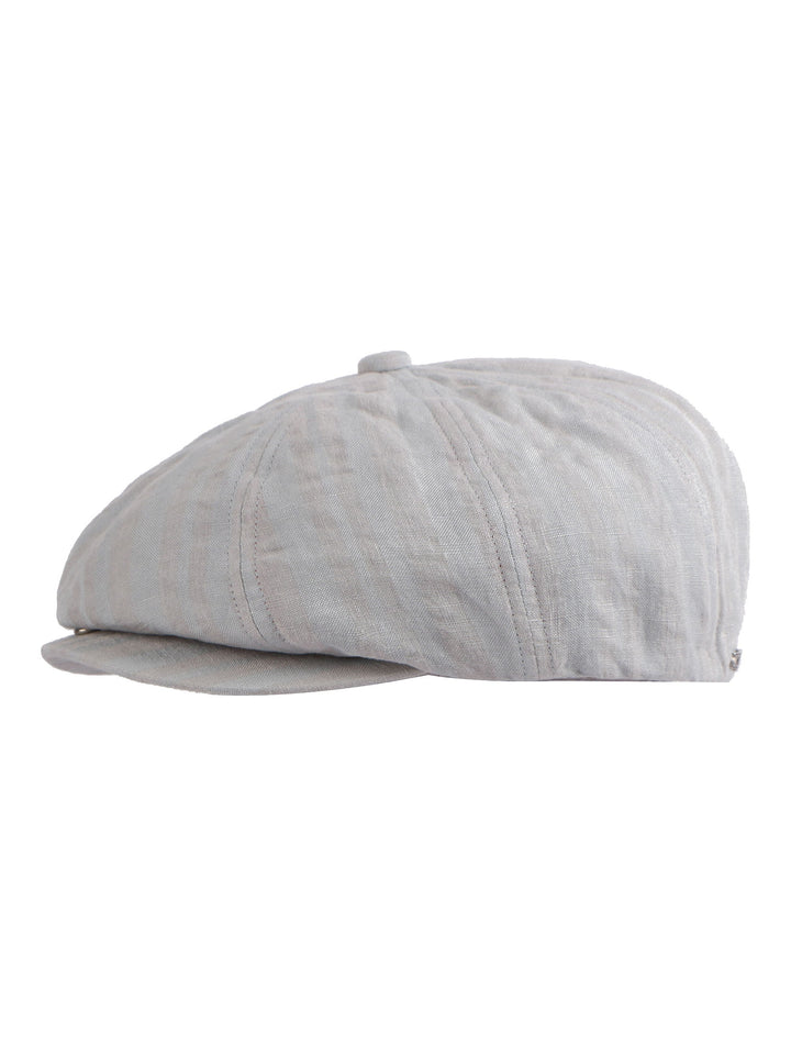 Linen Gatsby Cap | Flat Cap | Dagr | Mossant Paris