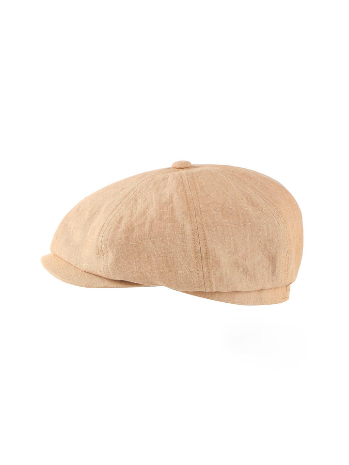 Hemp Newsboy Flat Cap – Timeless Summer Style | Mossant Paris