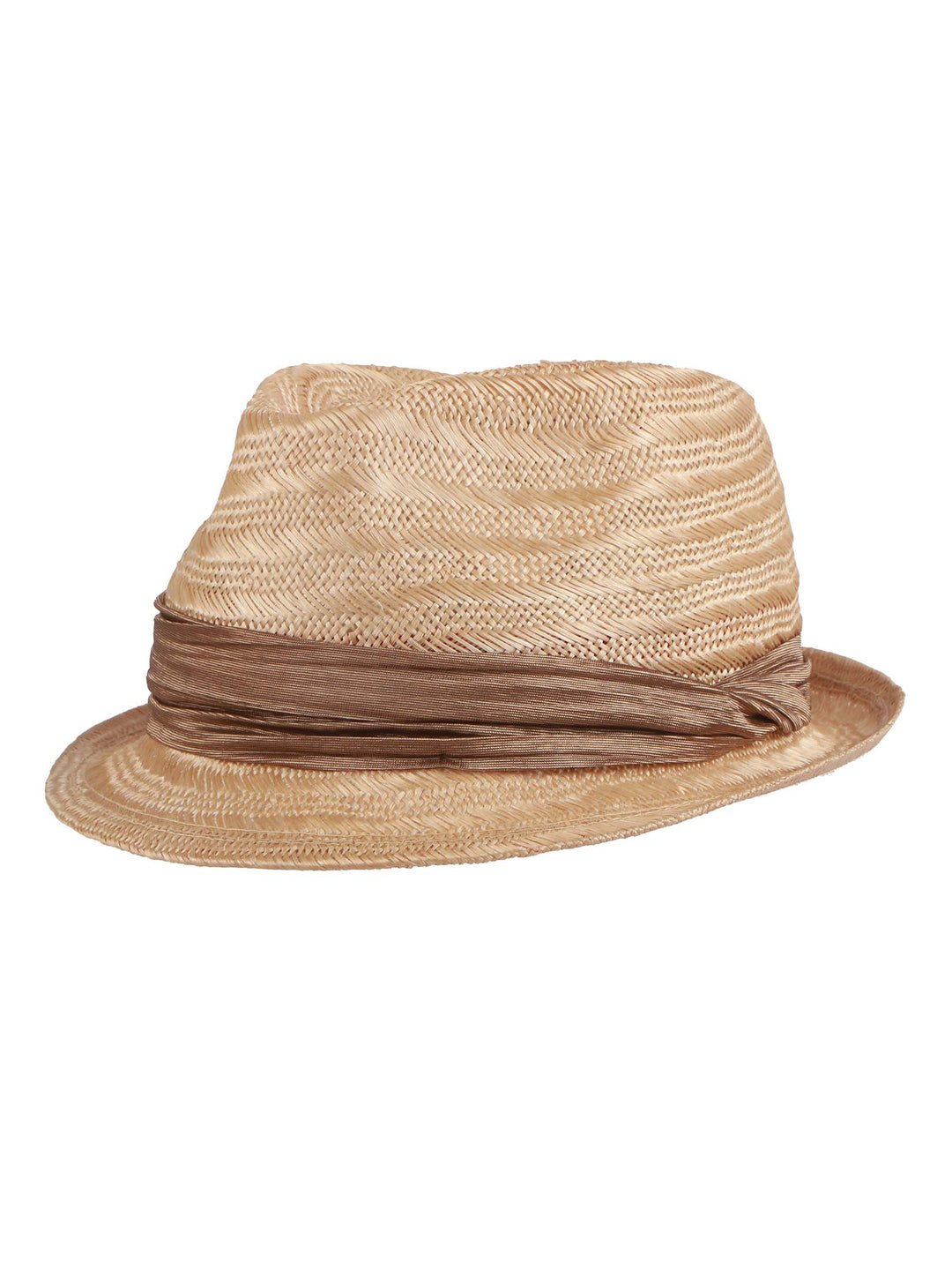 Chic Trilby Hat | Breathable Hemp Straw | Mossant Paris