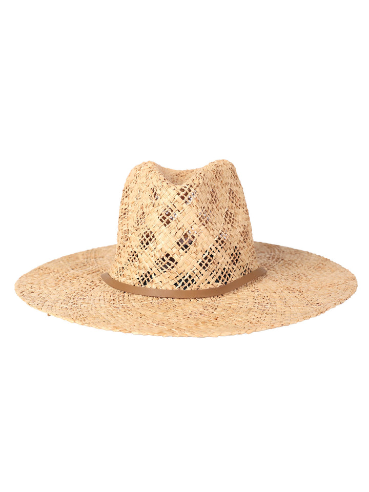 Valo Raffia Fedora – Eco-Friendly, Handwoven & Boho Style