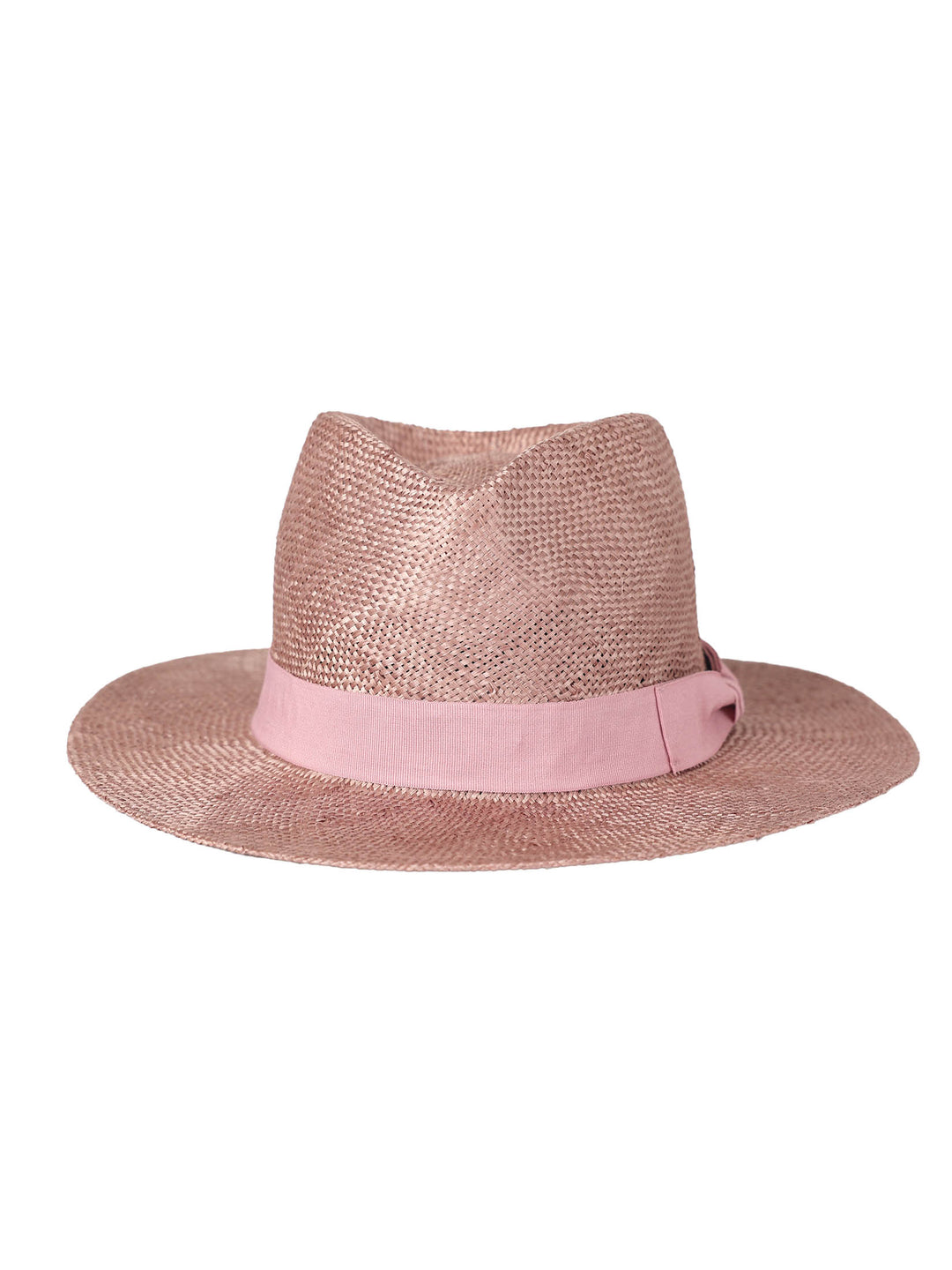 Xael Sisal Fedora Hat – Ribbon Bowknot & Short Brim | 4 Colors