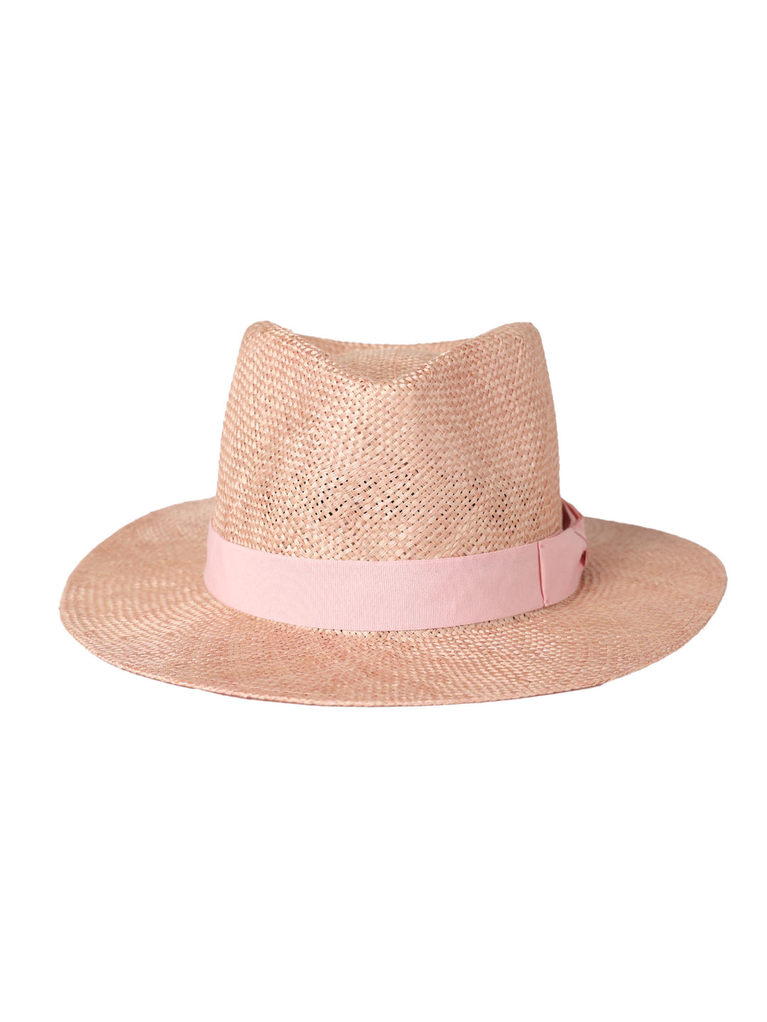 Xael Sisal Fedora Hat – Ribbon Bowknot & Short Brim | 4 Colors