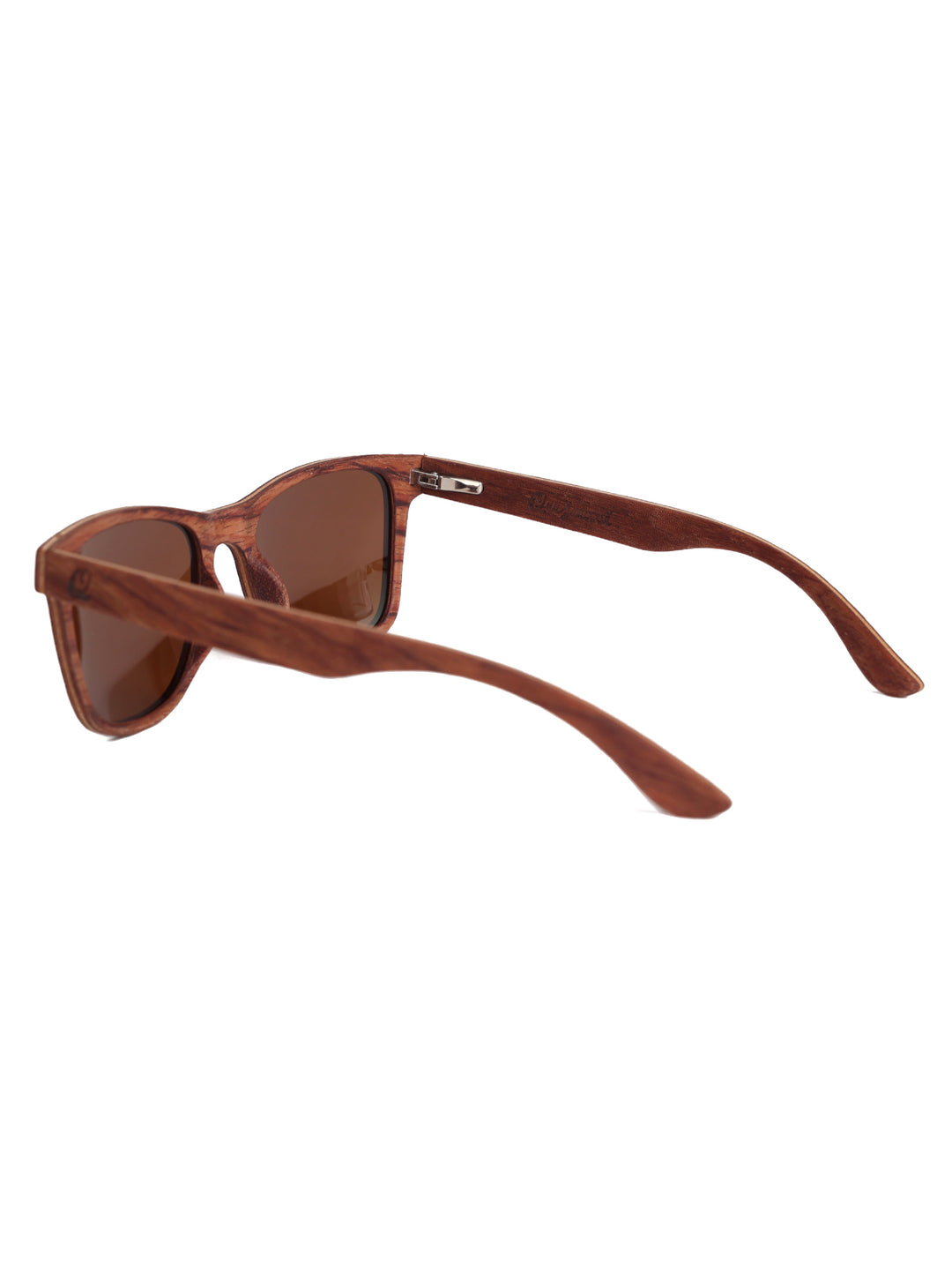 Rain | Dark Brown Wooden Sunglasses | Polarized Lens