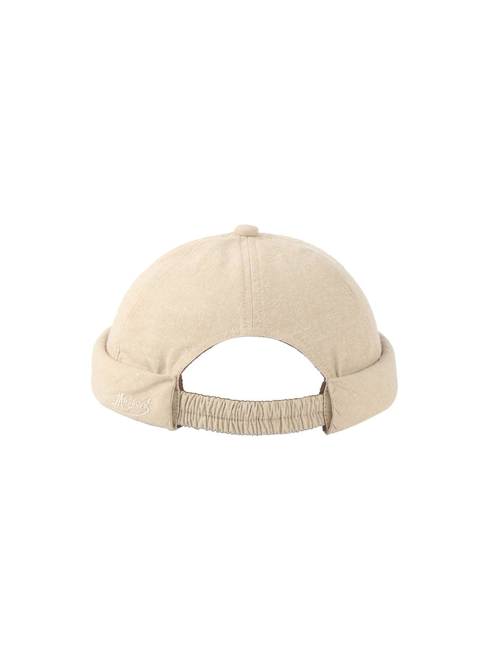 Lioro Roll Cap – Minimalist Cotton Linen Hat | Mossant Paris