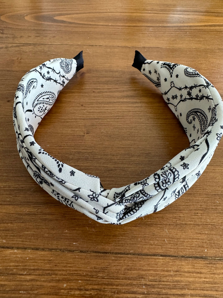 Twist headband | Paisley