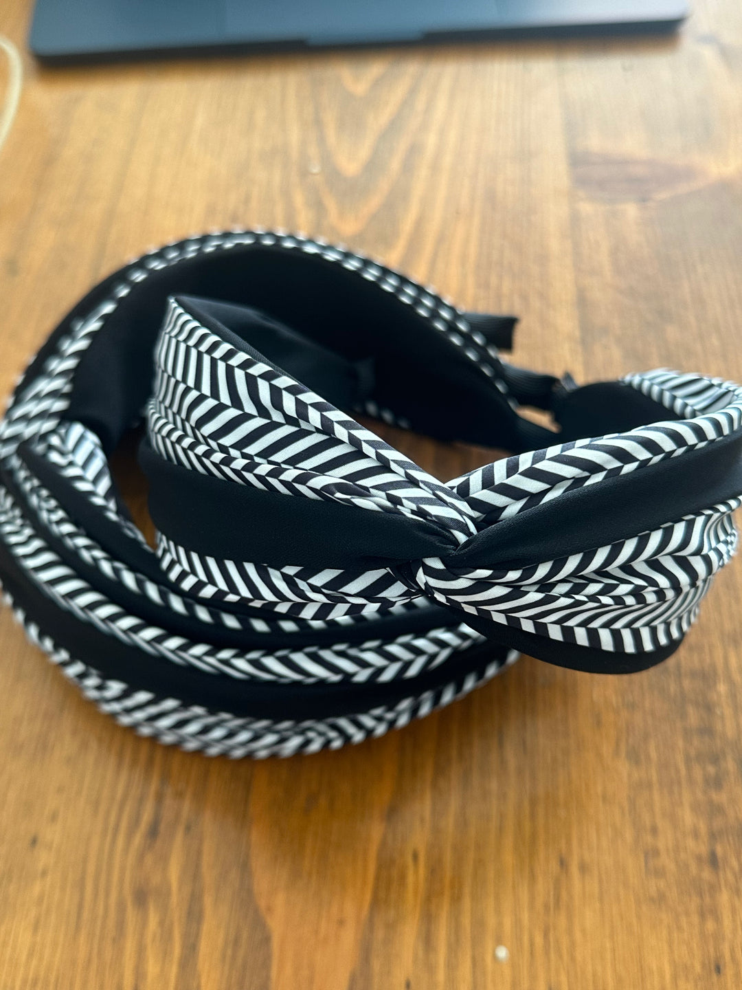 Twist headband | Herringbone
