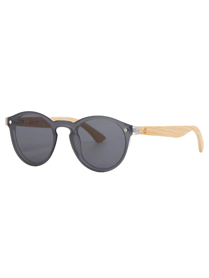 Du | Wood x Acetate Keyhole Sunglasses