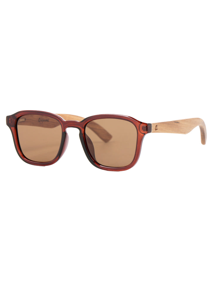 Retro Square Sunglasses | Acetate x Wood Sunglasses | Quill