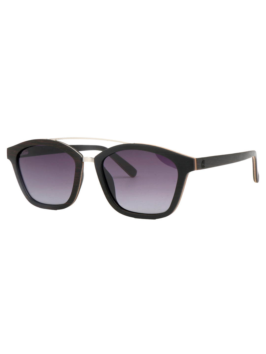 Isra | Dark Brown Wooden Sunglasses | Premium Polarized Lens