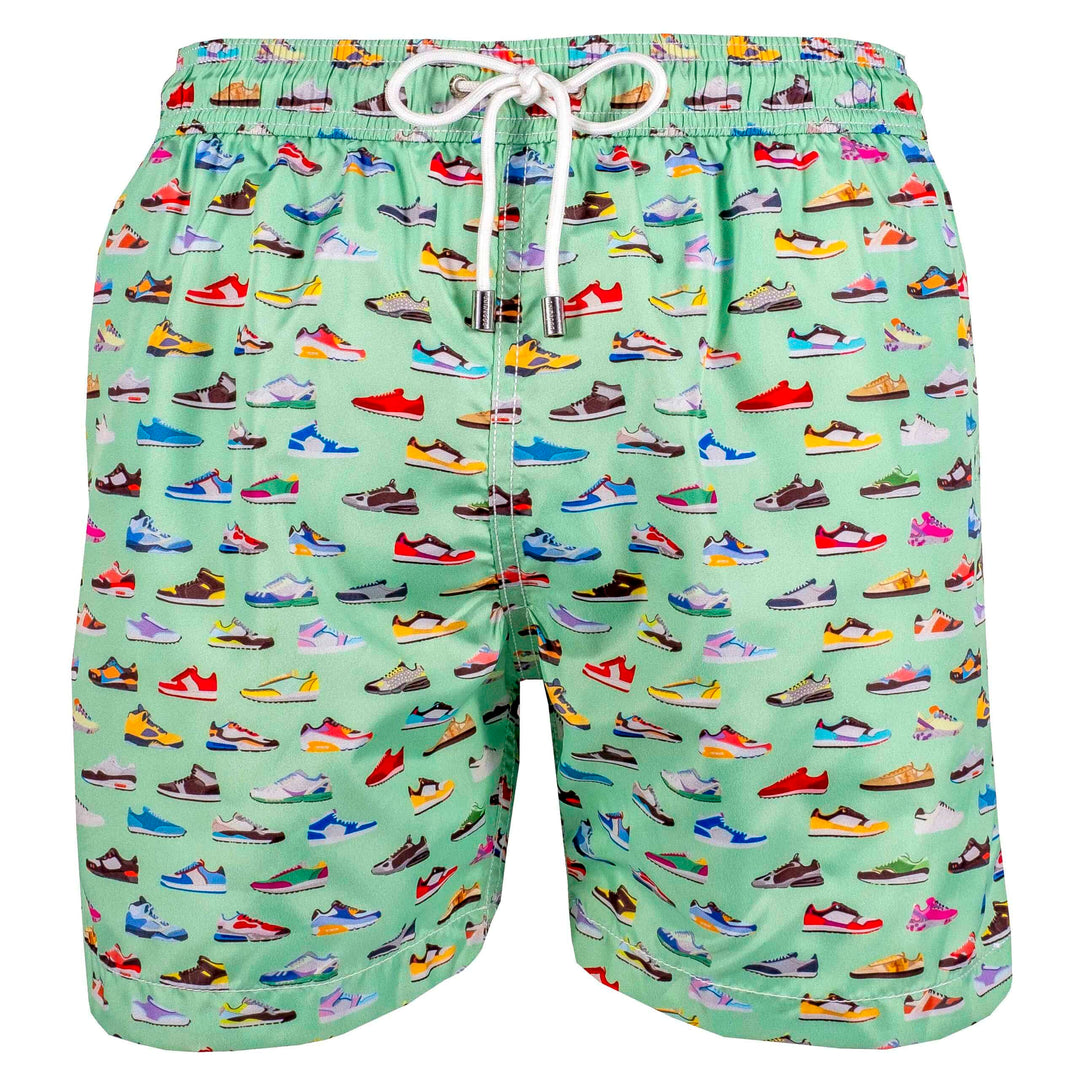 Men Swim trunks | Sneakerhead | Ice green