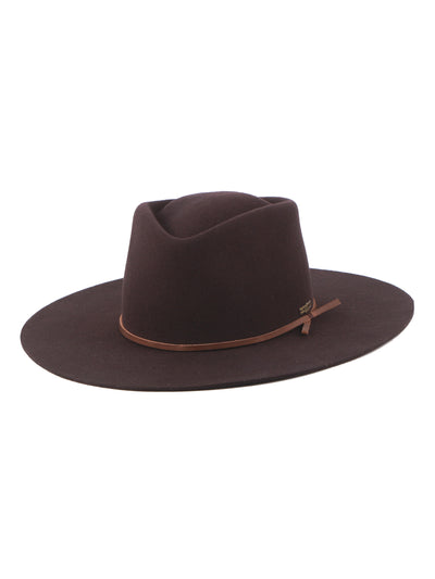 Large-Brimmed Fedora Wool Hat | Mossant Paris | Ragni