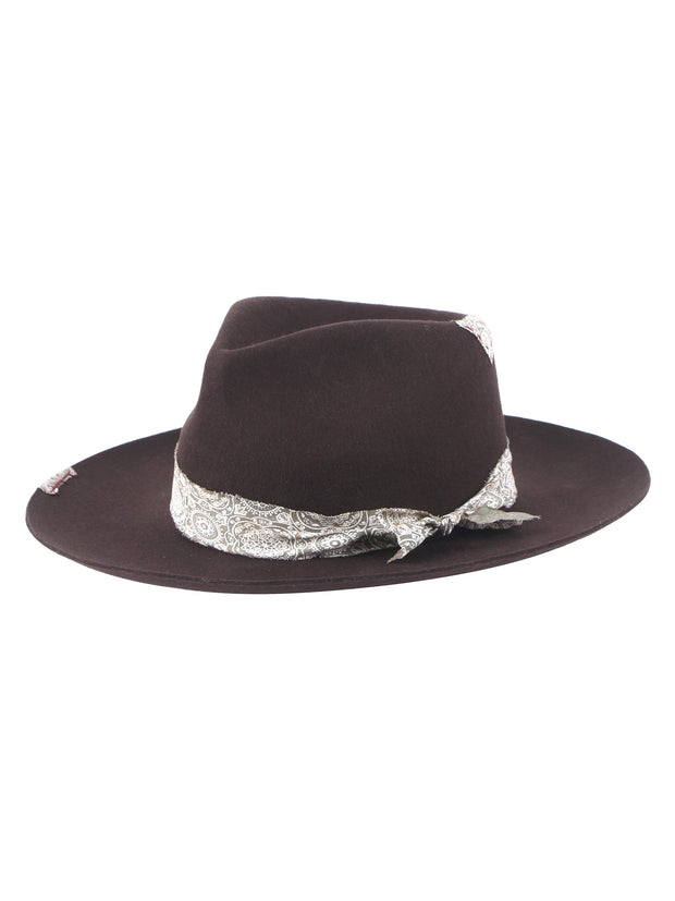 Boho Wool Fedora Hat | Naeva