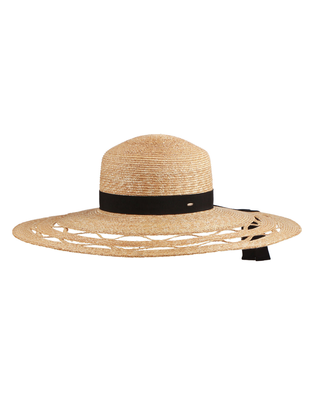 Fine Wheat Straw Floppy Hat | Mossant Paris | Dalia