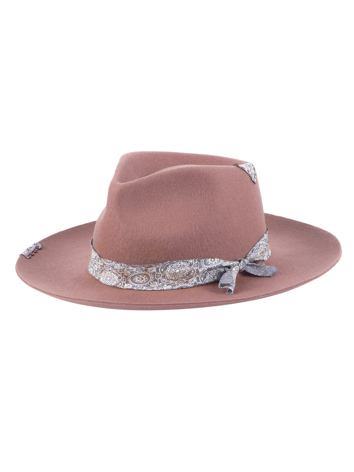 Boho Wool Fedora Hat | Naeva