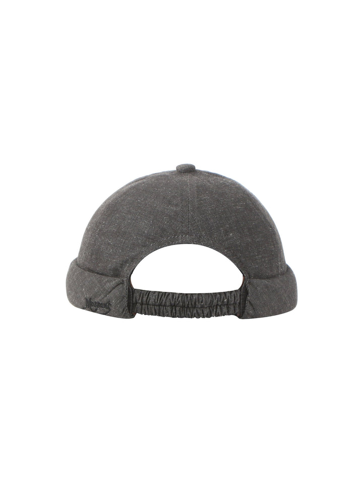 Noa Roll Cap – Cotton Linen Blend Minimalist Hat | Mossant Paris