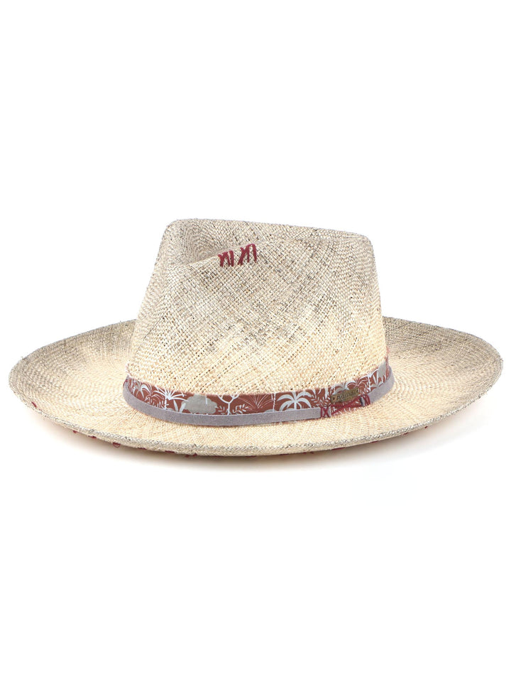 Acoose Bao Straw Fedora Hat – Artisanal Boho Style Hat | Mossant Paris