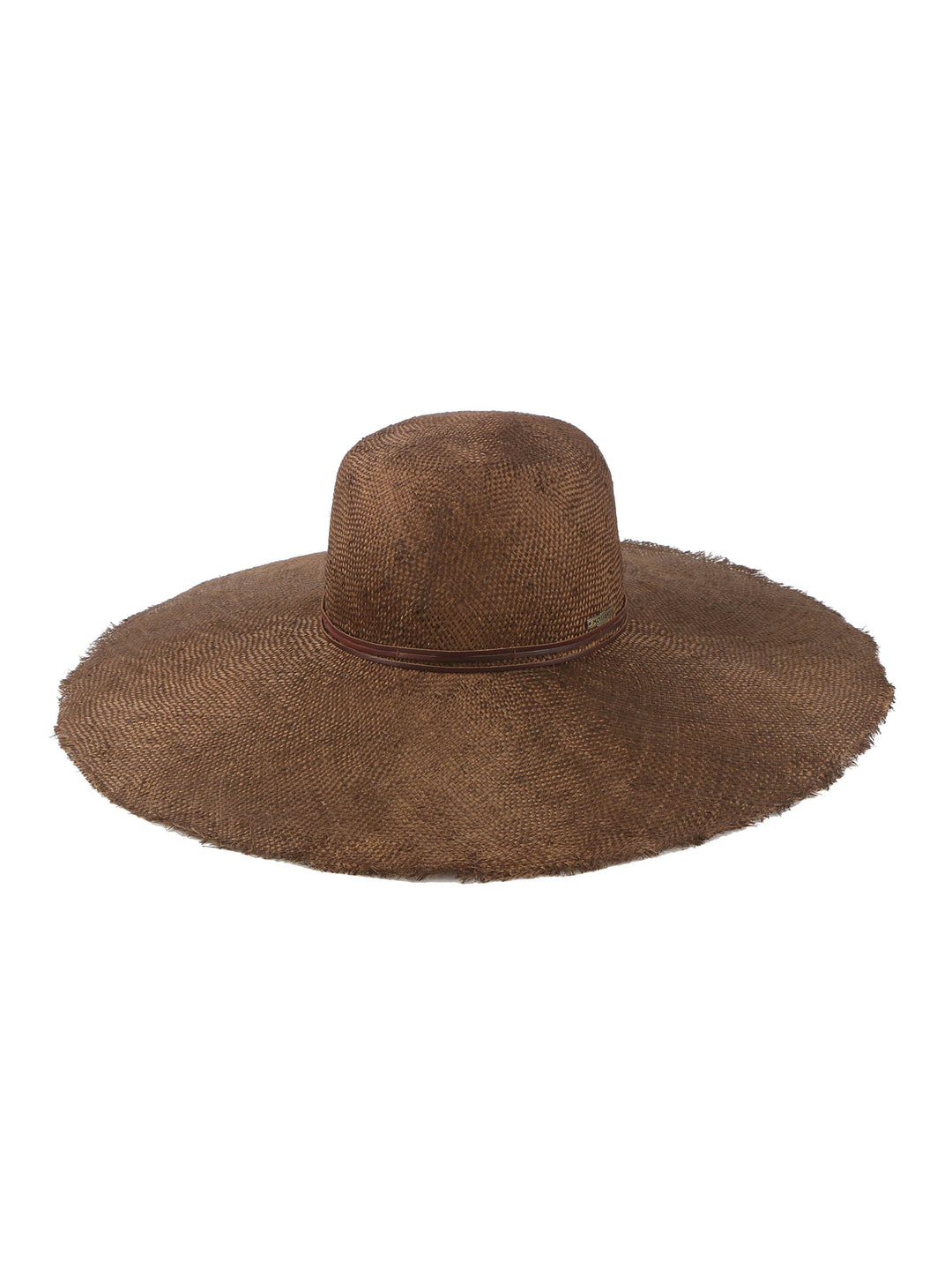 Solea – Wide-Brim Hemp Floppy Hat by Mossant Paris