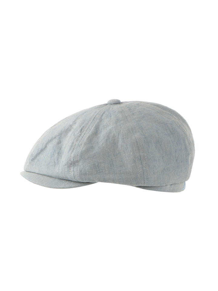 Hemp Newsboy Flat Cap – Timeless Summer Style | Mossant Paris