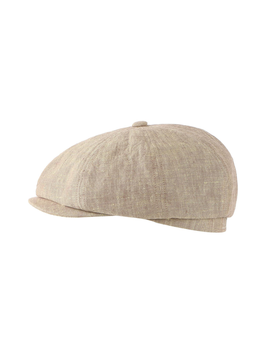 Léon Hemp Flat Cap – Classic Newsboy Style in 100% Cannabis | Mossant Paris