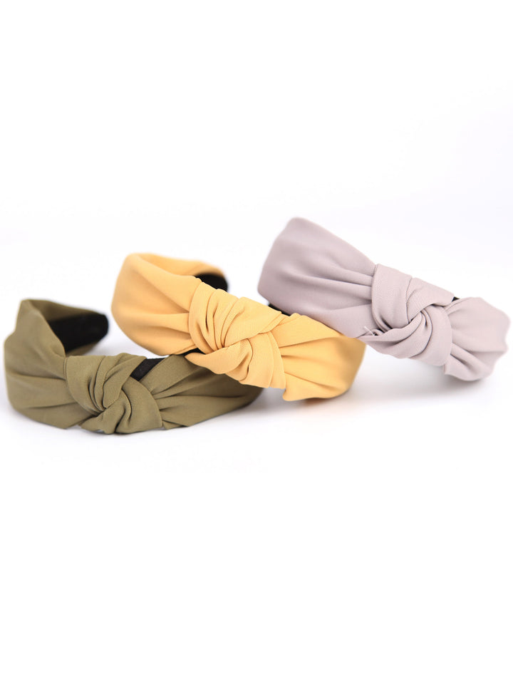 Knotted headband | Earth color