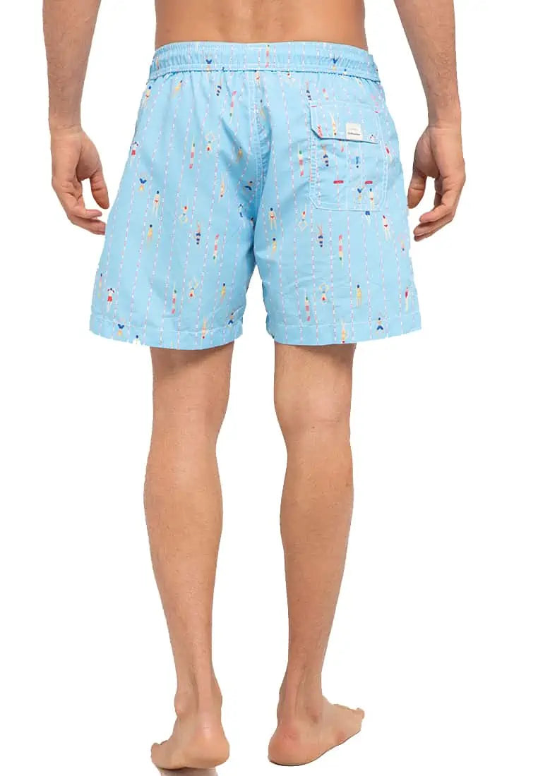 Men's Swim trunks | Natatorium | Aquarius blue