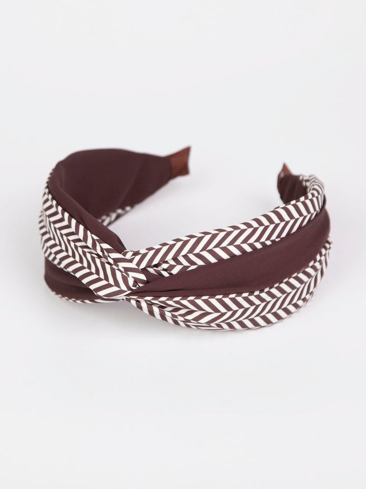 Twist headband | Herringbone