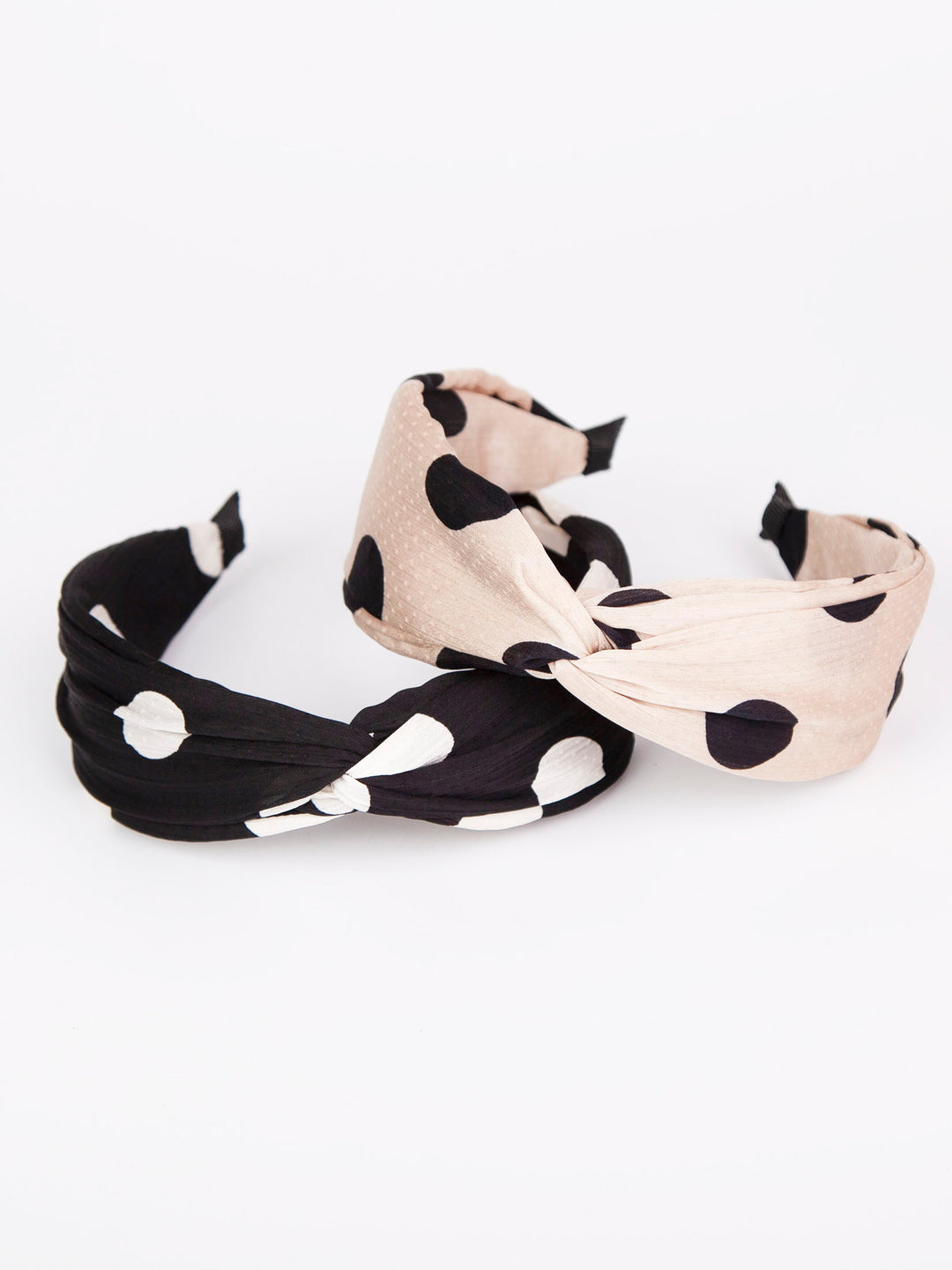 Twist headband | Big polkadot