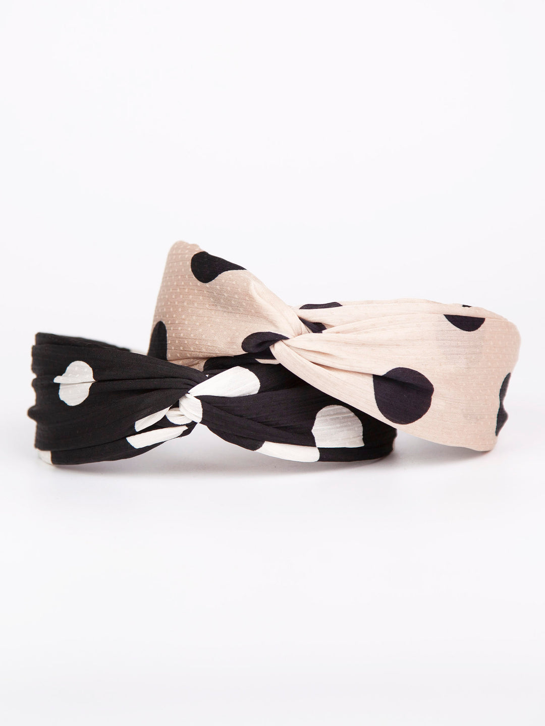 Twist headband | Big polkadot