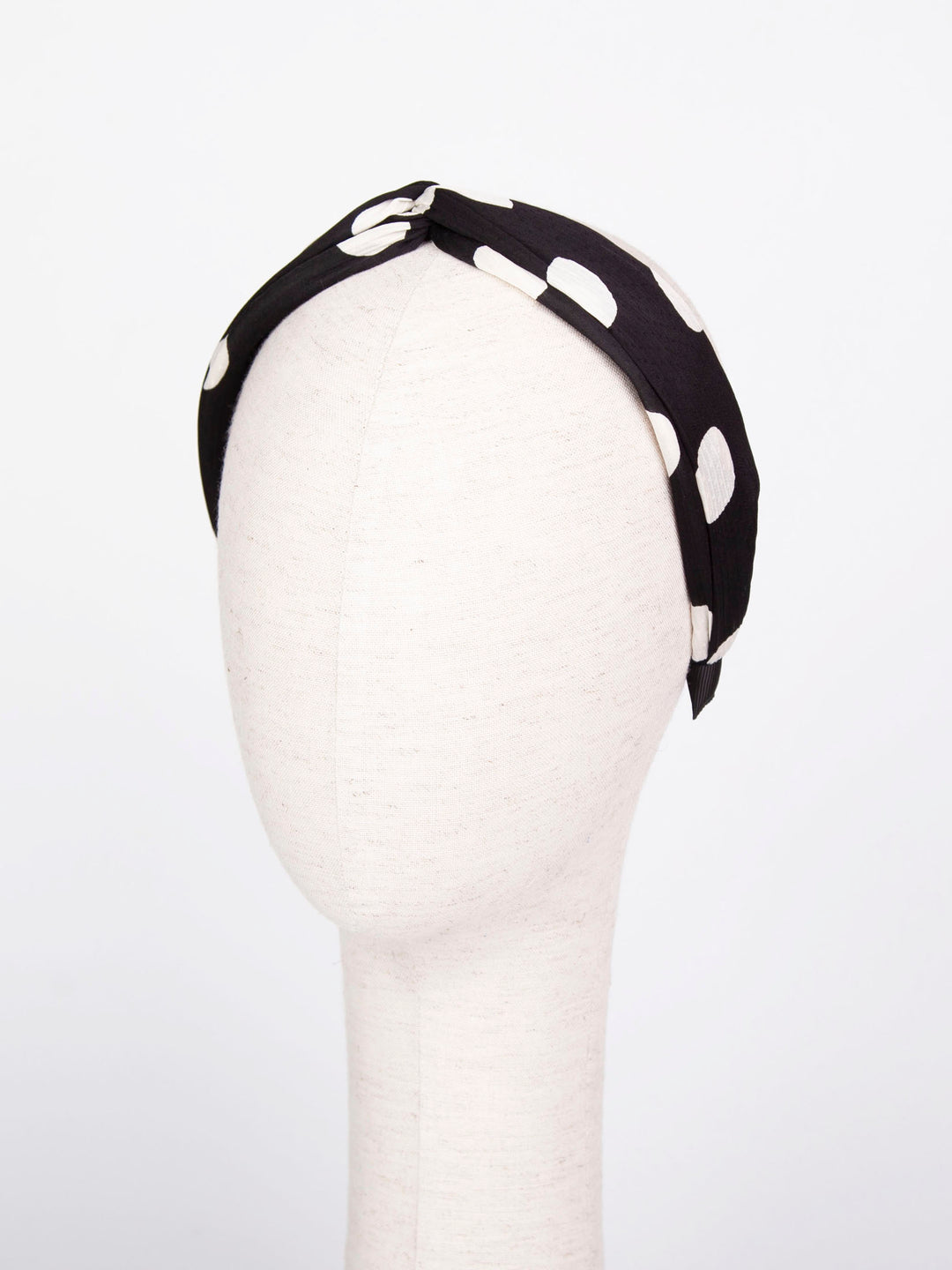 Twist headband | Big polkadot