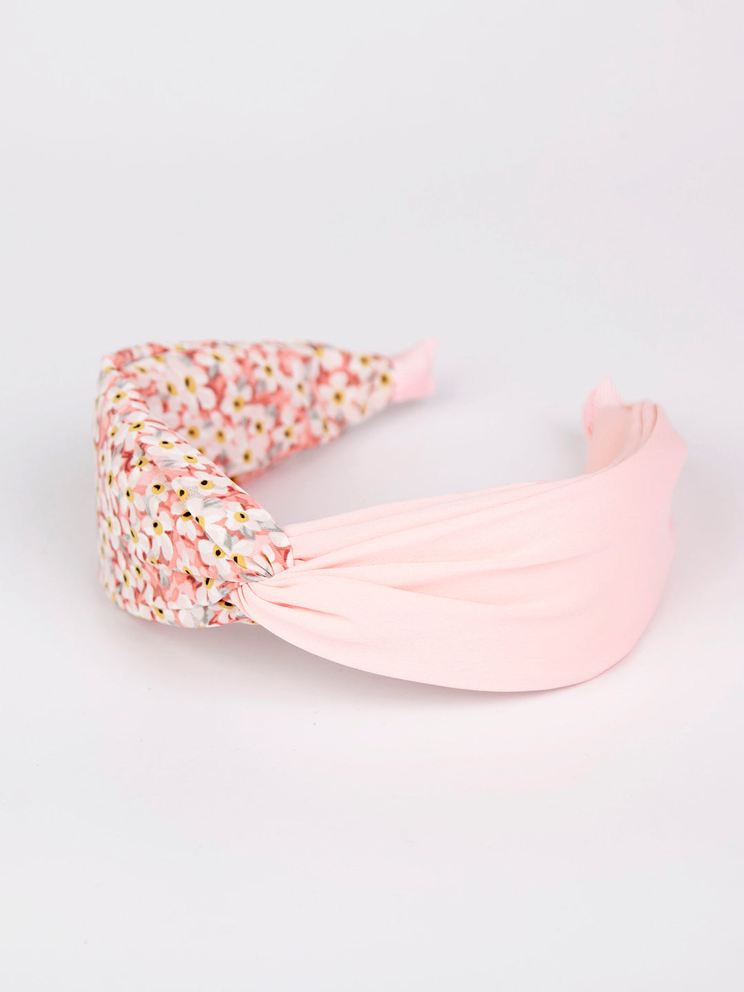 Twisted headband | Floral x plain