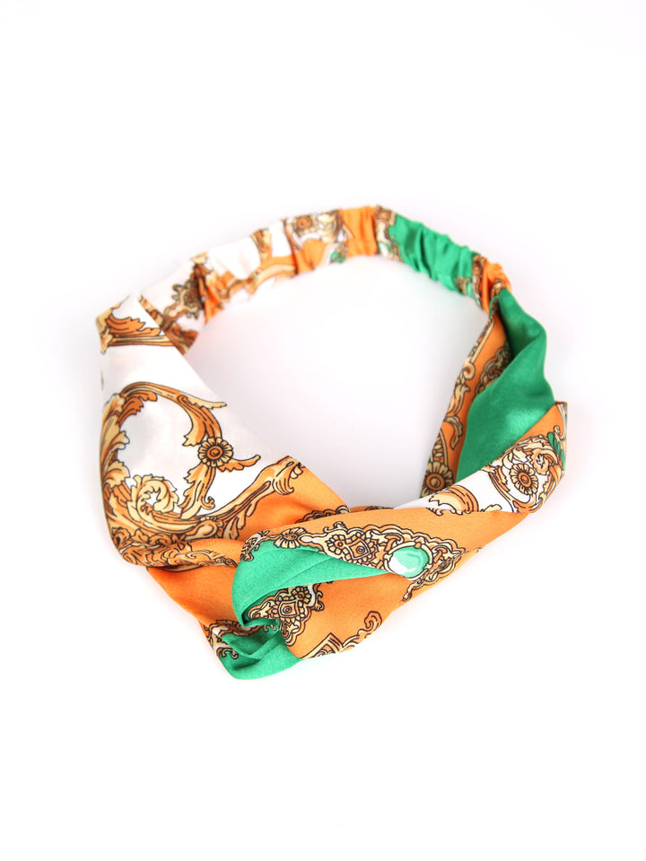 Head band | Satin scarf