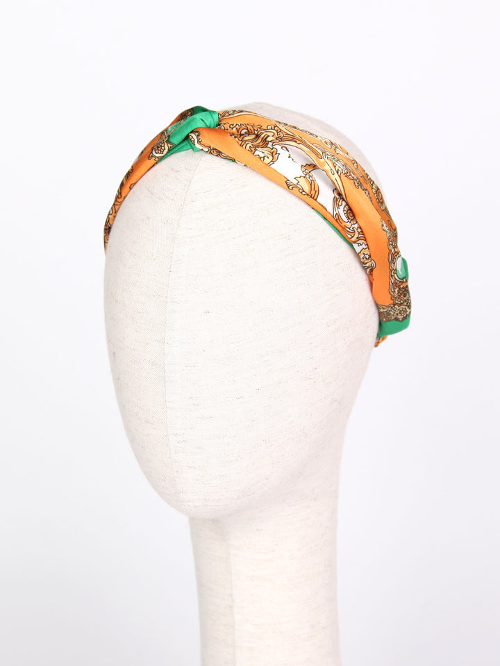 Head band | Satin scarf