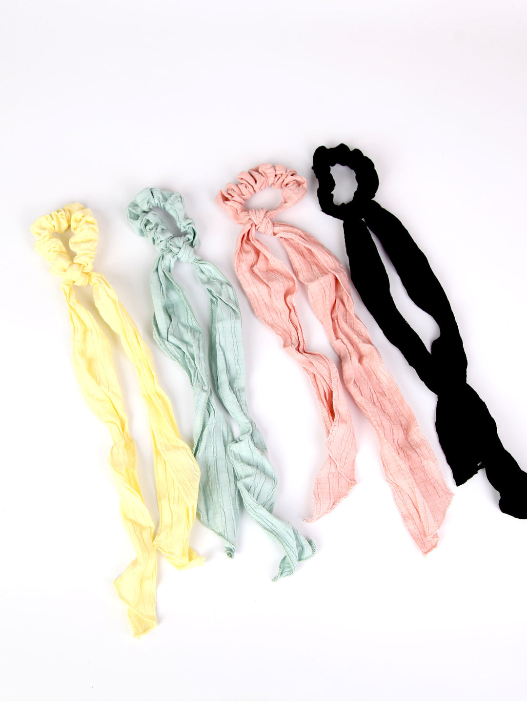 Scarf Scrunchi - Crinkle fabric
