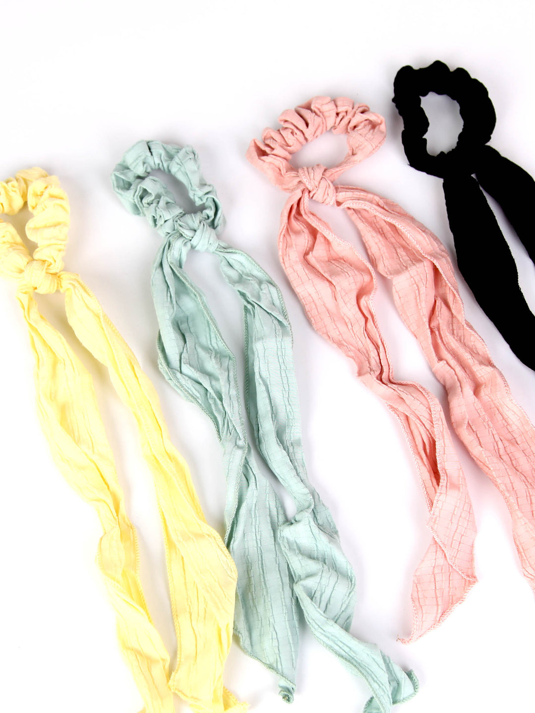 Scarf Scrunchi - Crinkle fabric