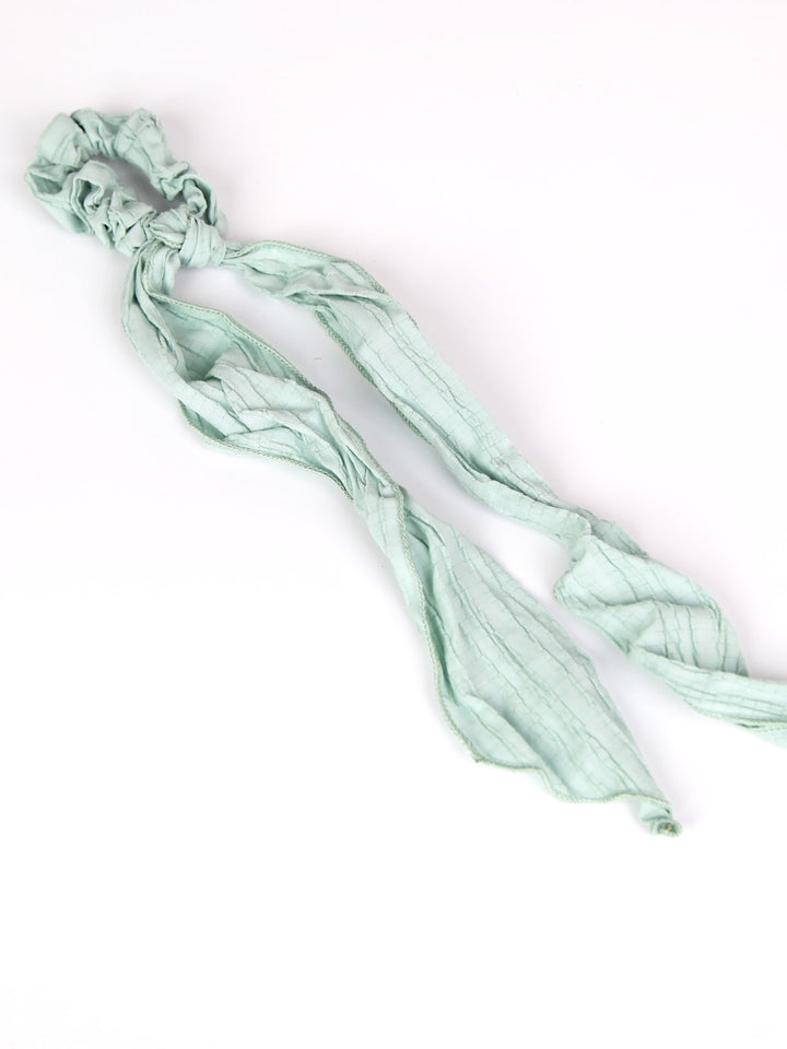 Scarf Scrunchi - Crinkle fabric
