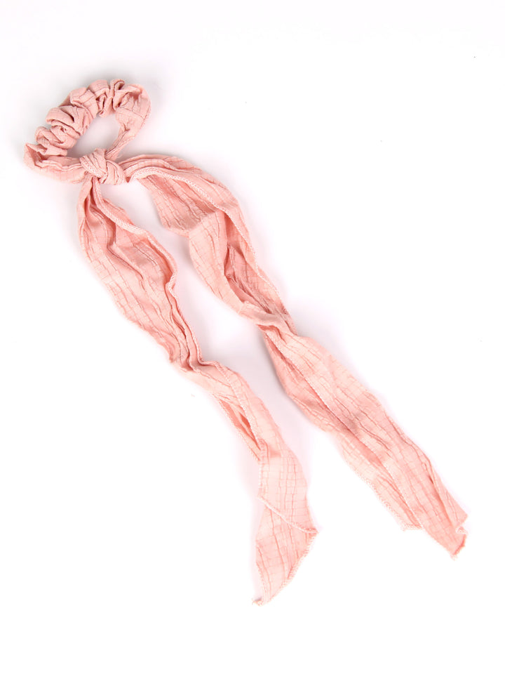 Scarf Scrunchi - Crinkle fabric