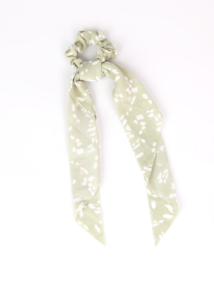 Scarf Scrunchi - Satin Dots