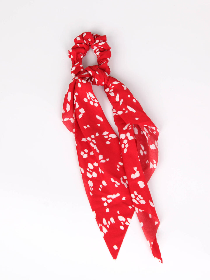 Scarf Scrunchi - Satin Dots