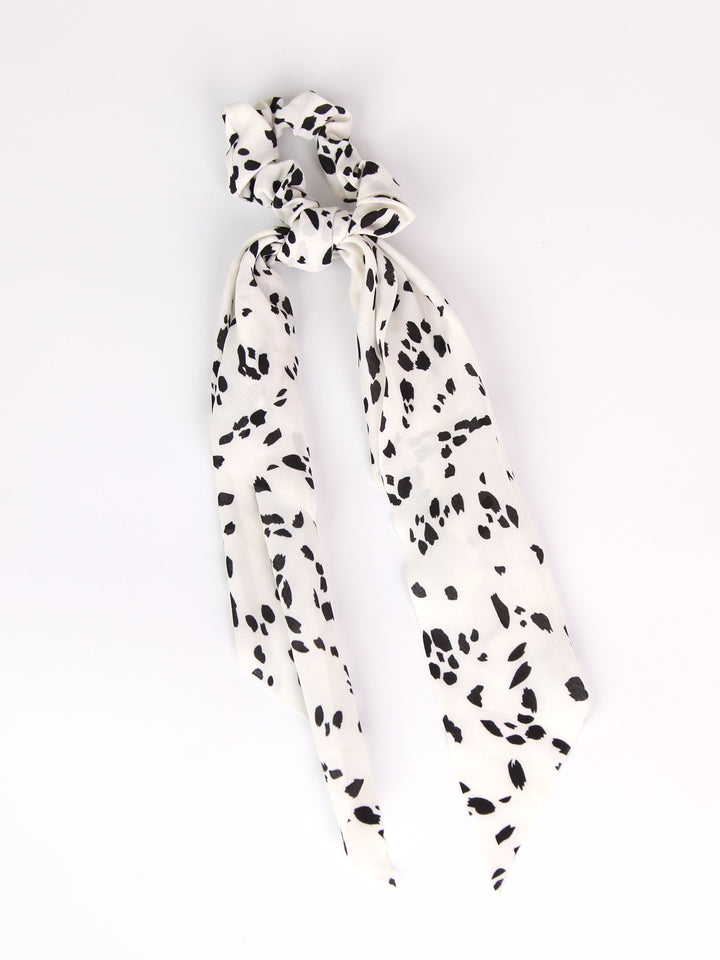 Scarf Scrunchi - Satin Dots