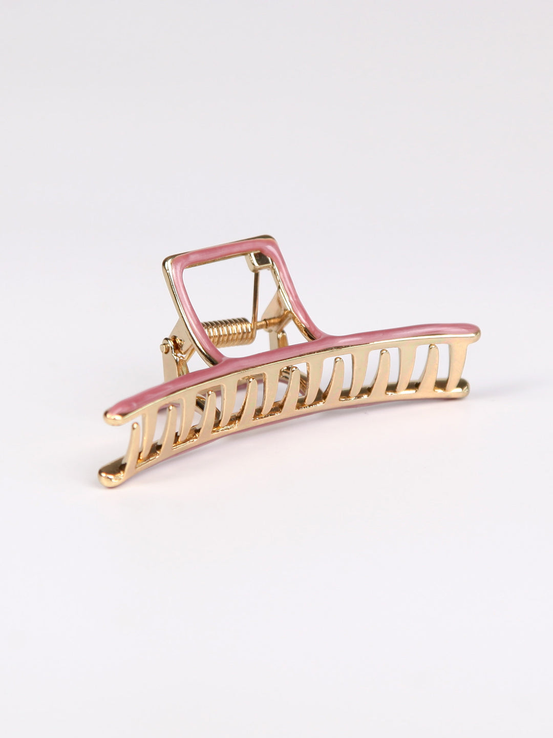 Metal x Enamel claw hair clip | Line | medium