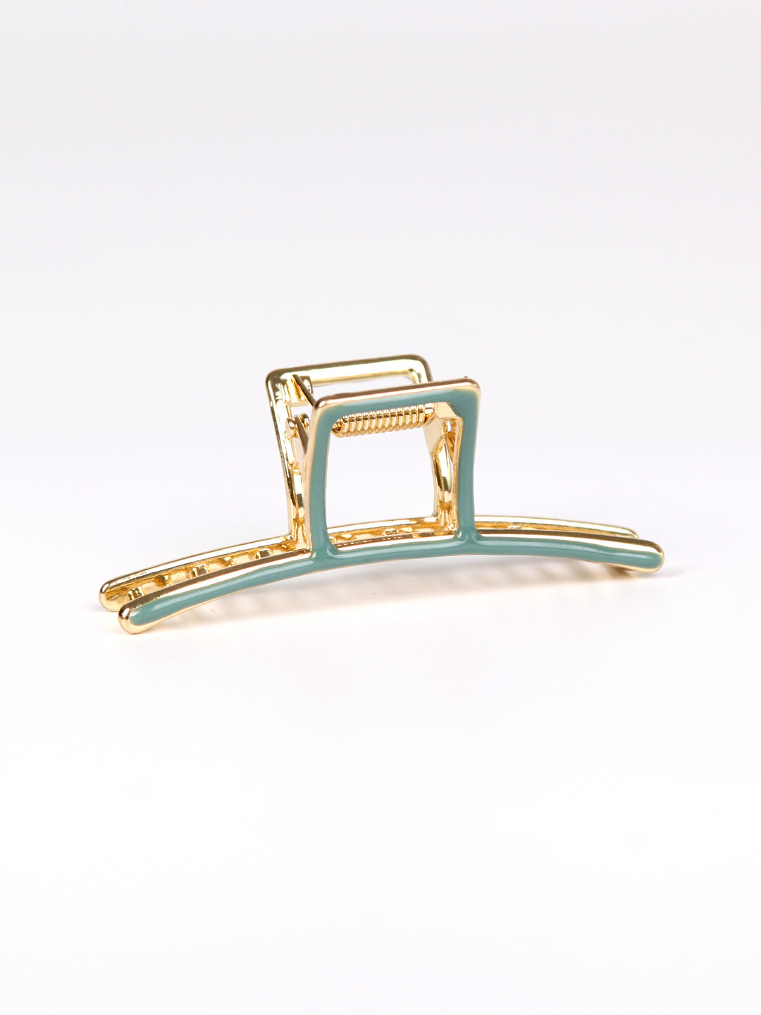 Metal x Enamel claw hair clip | Line | medium
