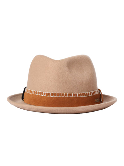 Ridge | Wool Fedora Hat  | Mossant Paris