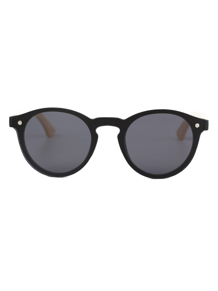 Du | Wood x Acetate Keyhole Sunglasses