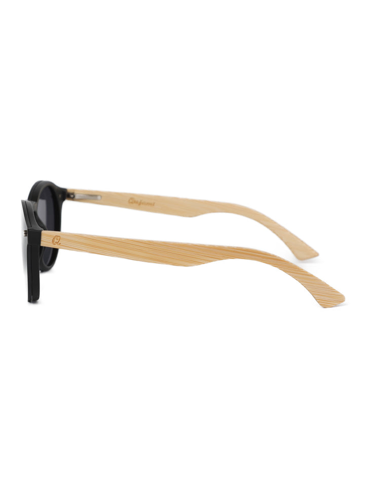 Du | Wood x Acetate Keyhole Sunglasses
