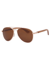 Aviator Teardrop Sunglasses | Metal x Wood Sunglasses | Wilder