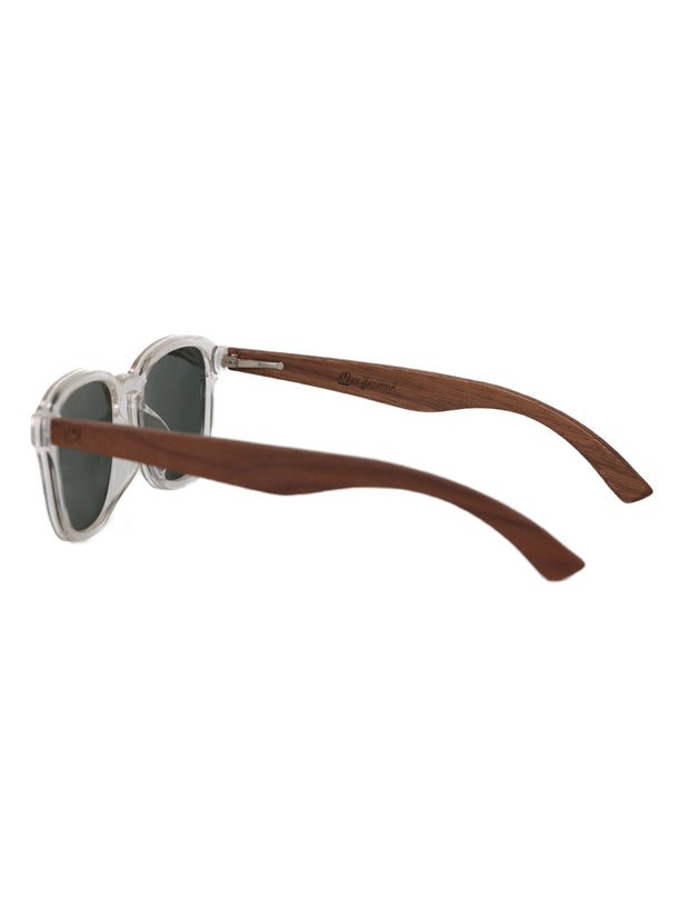 Retro Square Sunglasses | Acetate x Wood Sunglasses | Quill