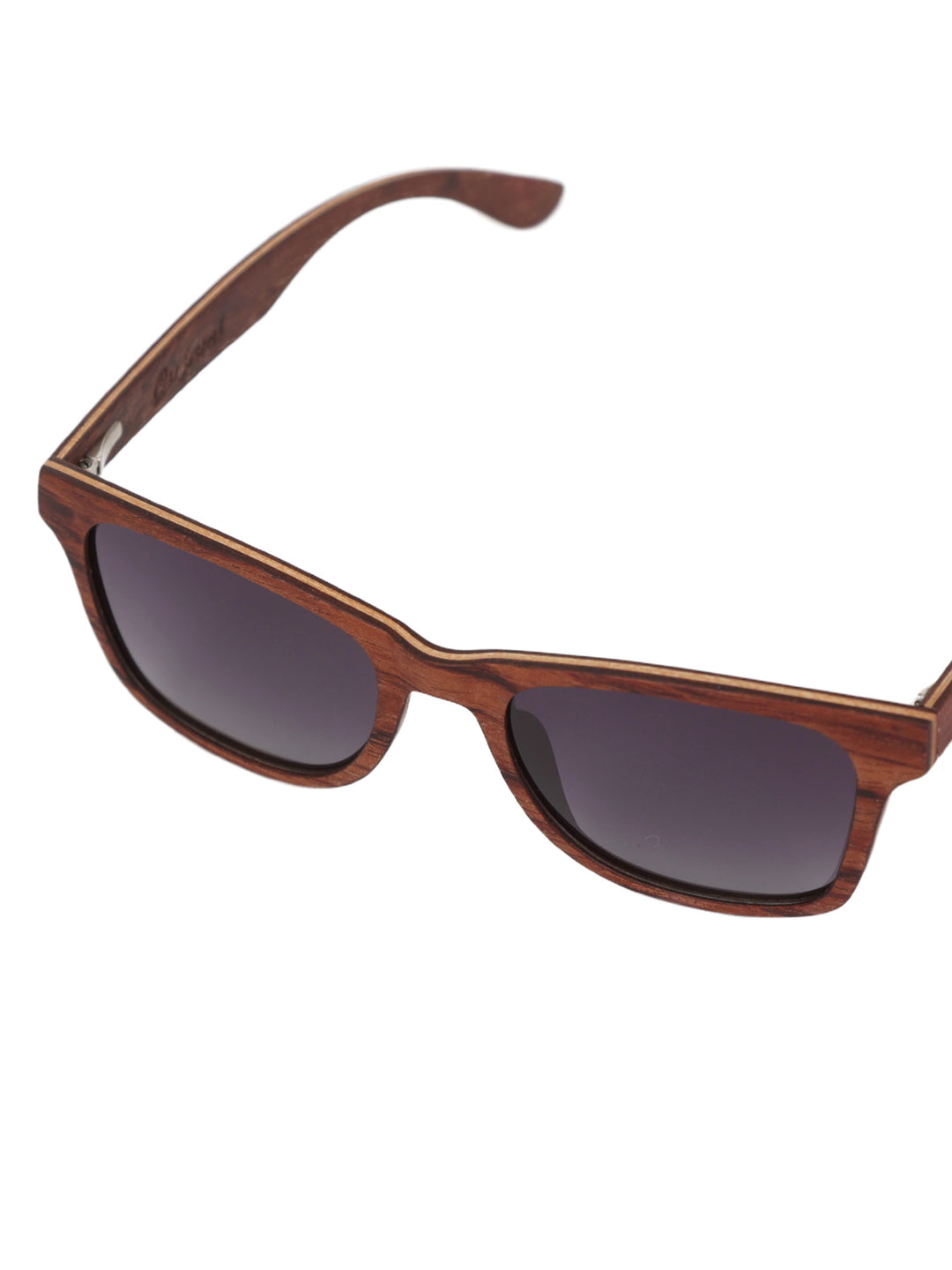 Rain | Dark Brown Wooden Sunglasses | Polarized Lens