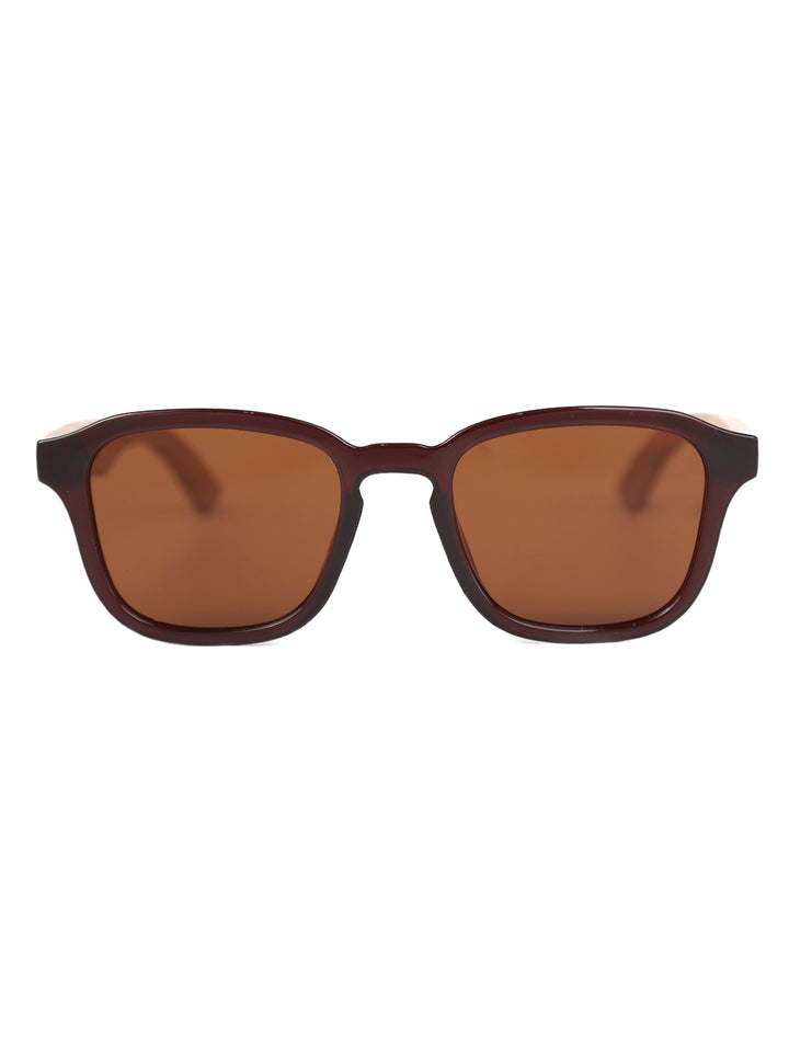 Retro Square Sunglasses | Acetate x Wood Sunglasses | Quill